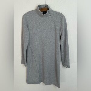 Nau Organic Cotton Blend Mock Neck Dress